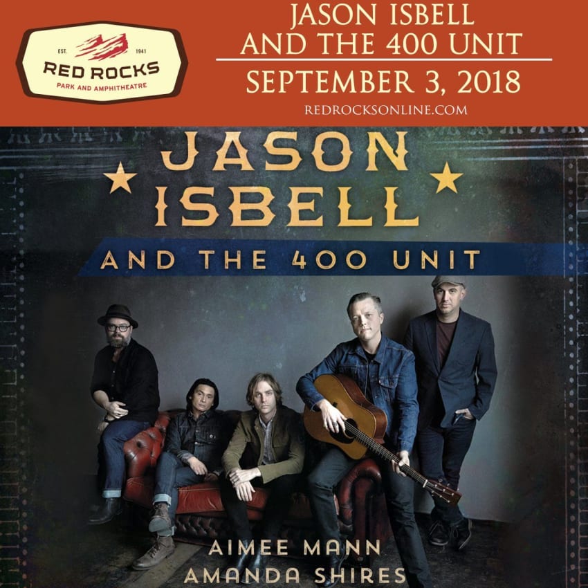 Isbell Red Rocks 2018 Admat