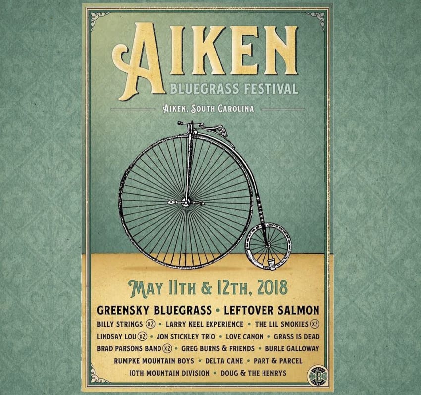 Aiken Bluegrass 2018 Poster