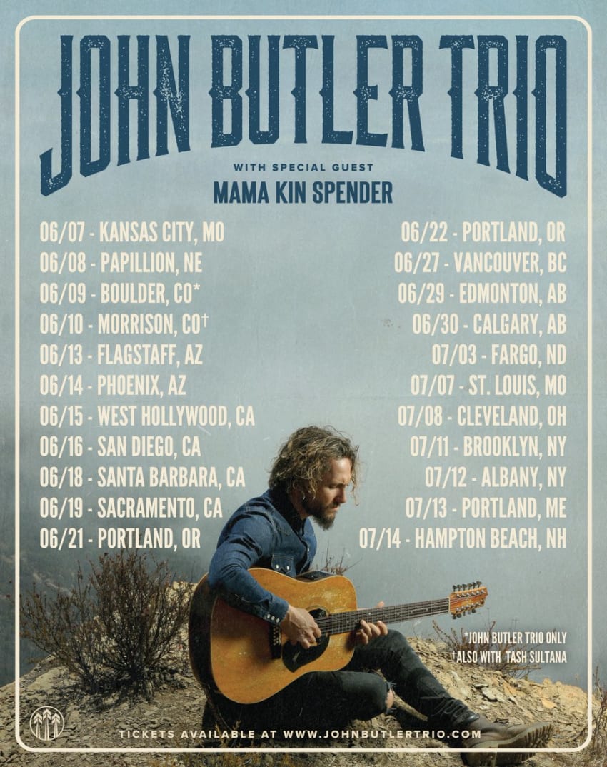 John Butler Trio Announces 2018 North American Summer Tour