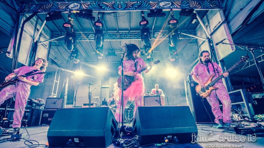 Pigeons Playing Ping Pong Perform 'Under The Sea' Aboard Jam Cruise 16: Pro-Shot Video