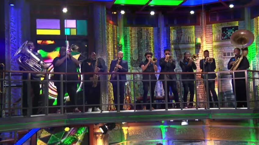 The Soul Rebels Perform With Jon Batiste & Stay Human On ‘The Late Show’