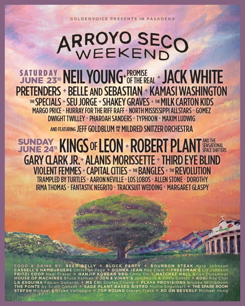 Arroyo Seco Weekend Announces 2018 Lineup