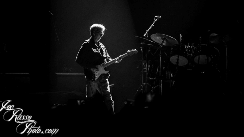 Eric Clapton Performing At Madison Square Garden In 2017
