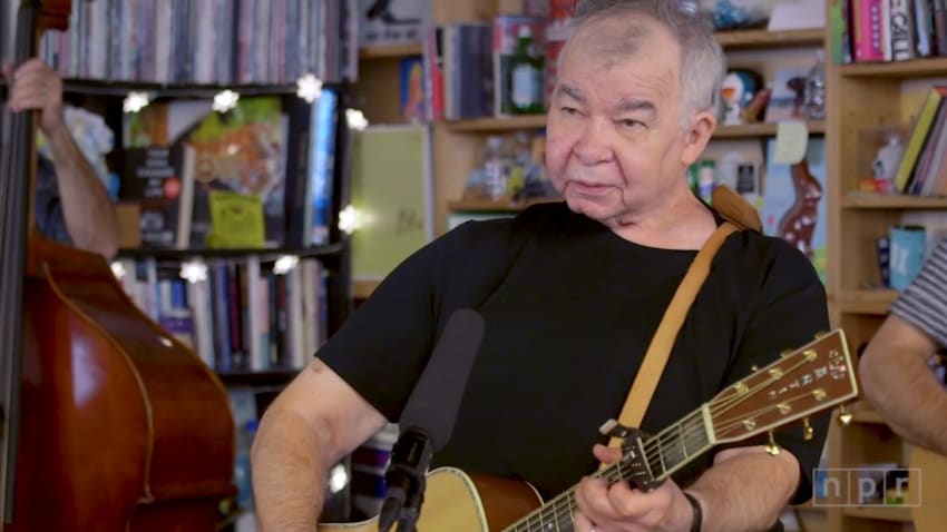 John Prine Tiny Desk Screengrab