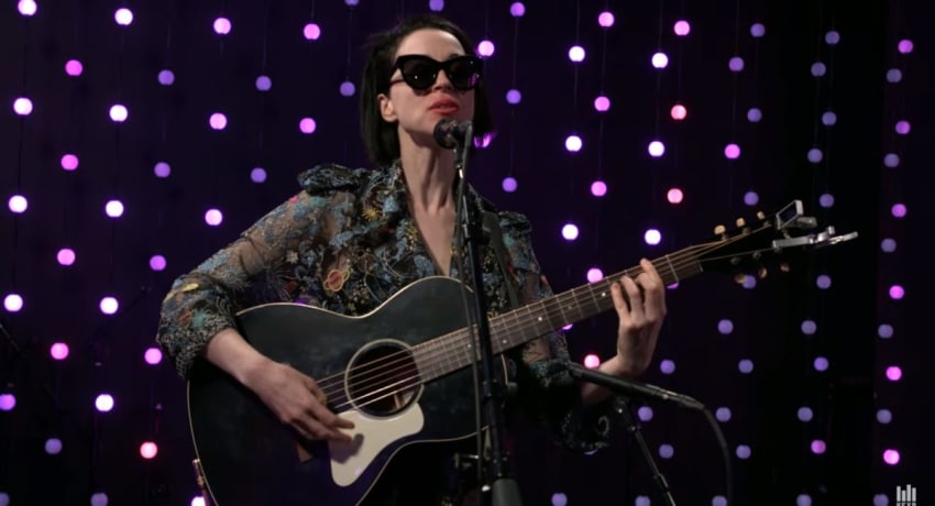 St Vincent KEXP Screengrab Crop 2