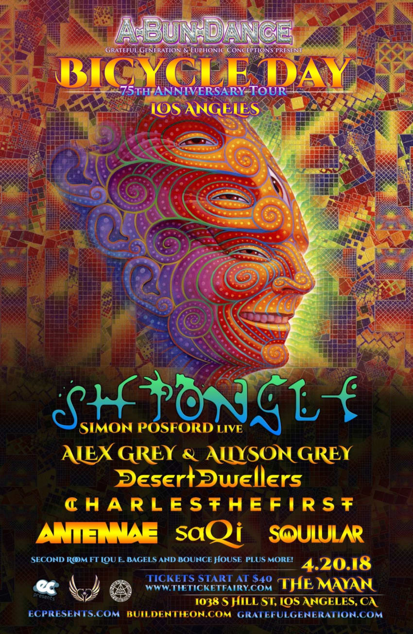 Bicycle Day 2018 LA