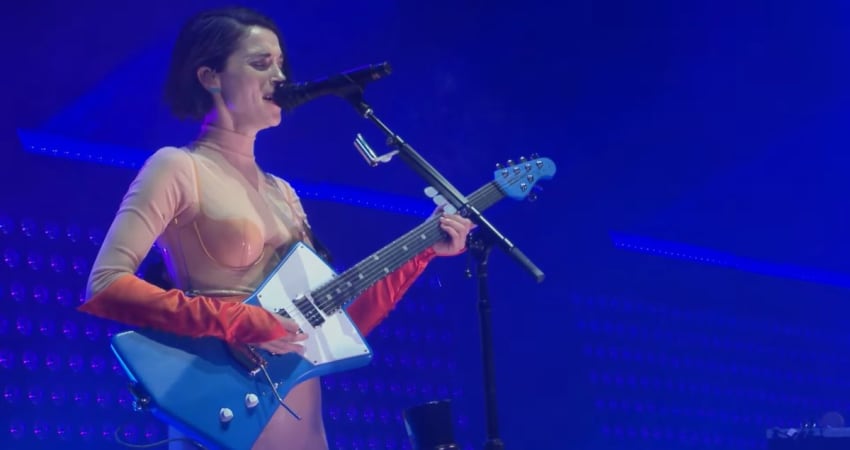 St. Vincent 2018 Coachella Screengrab Crop