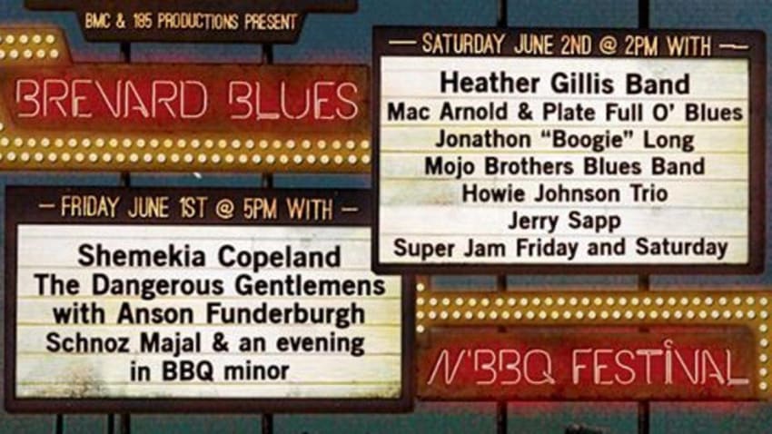 Brevard Blues N’ BBQ Festival