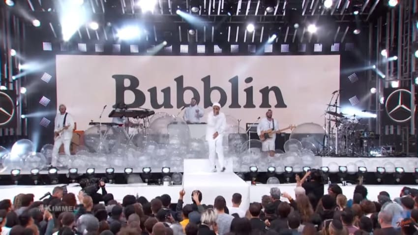 Anderson. Paak & The Free Nationals Perform On 'Jimmy Kimmel Live'