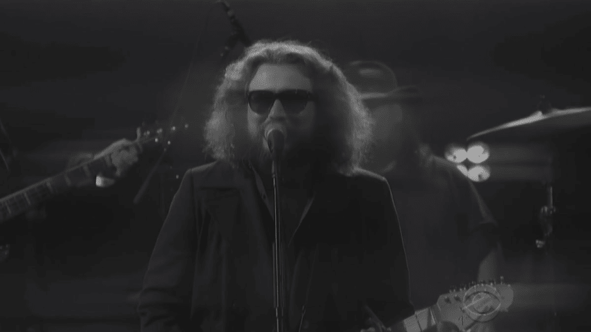Jim James Performs On 'The Late Show With Stephen Colbert'
