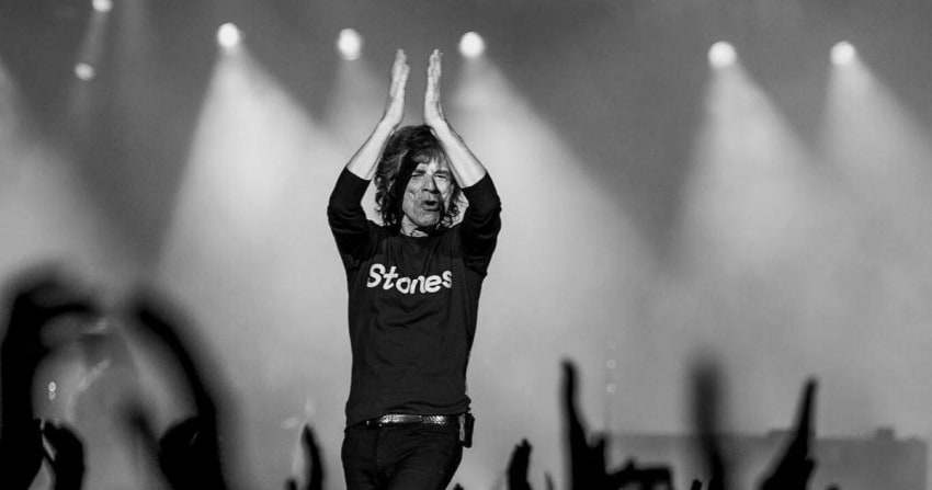 Mick Jagger 2018 Crop Instagram