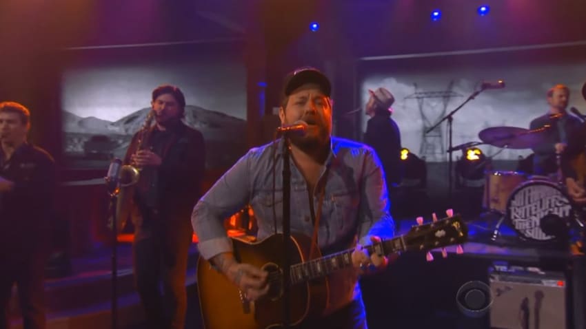 Nathaniel Rateliff & The Night Sweats Perform On 'The Late Show'