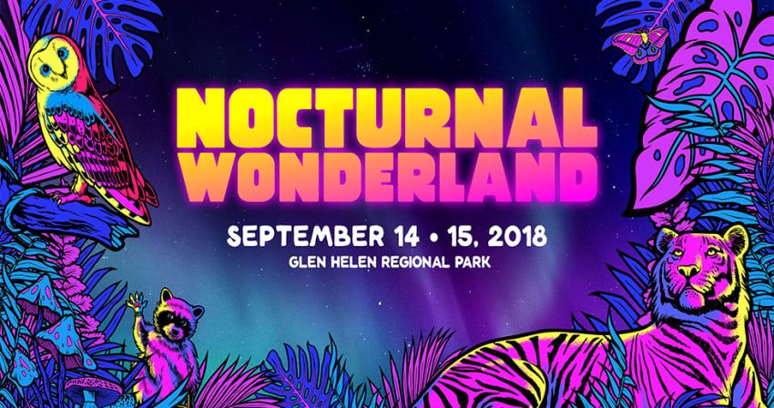 nocturnal wonderland 2016 line up