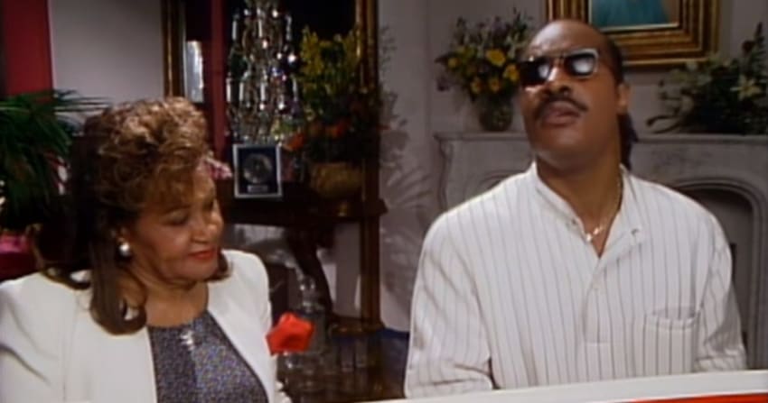 Stevie Wonder Mom Screengrab Crop