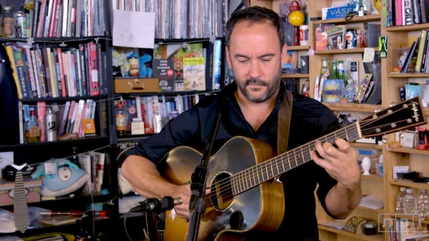 Dave Matthews Performs NPR ‘Tiny Desk Concert’