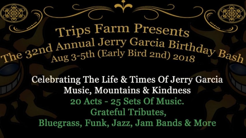 The 32nd Annual Jerry Garcia Birthday Bash