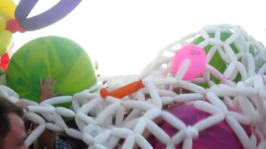 Phish Superball Destiny Unbound 7/3/2011 Balloon Fish DESTROYED