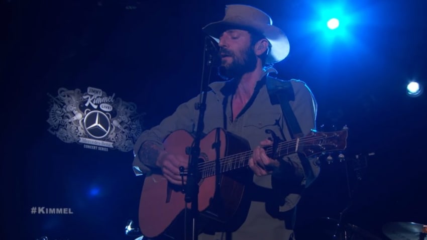 Ray LaMontagne Performs On ‘Jimmy Kimmel Live’
