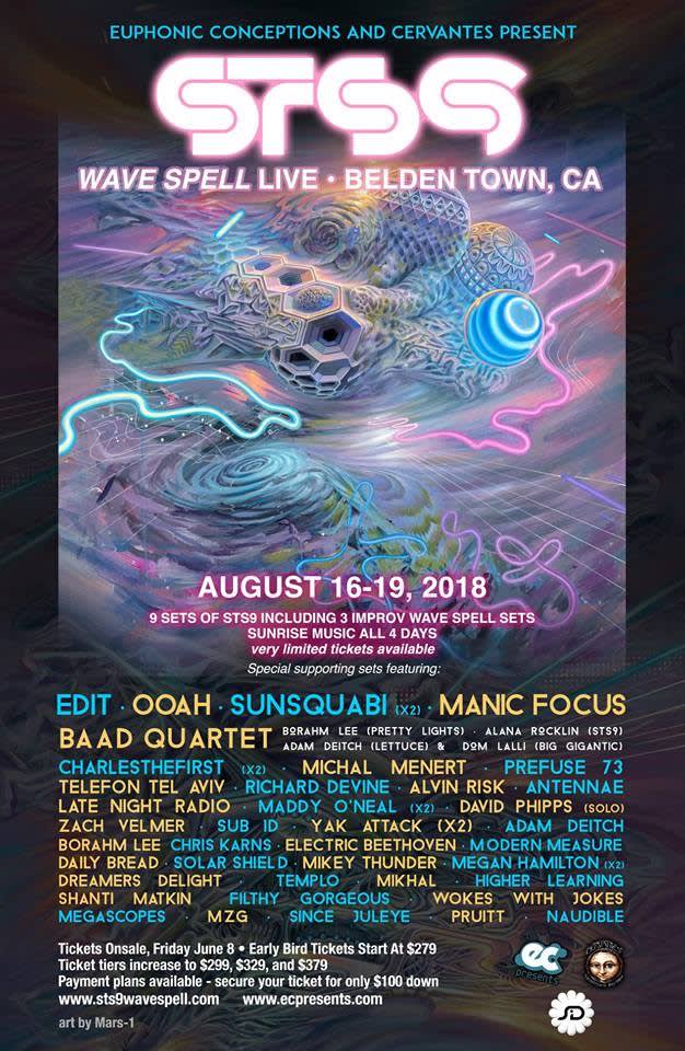 STS9 Announces Wave Spell Festival