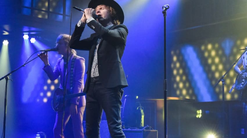 Beck Performs On 'The Late Show With Stephen Colbert'