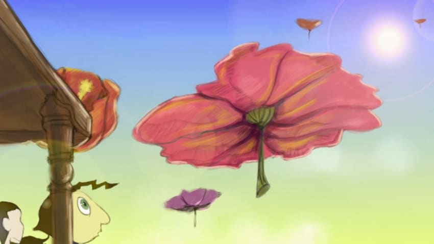 Floating Flowers Screengrab Crop