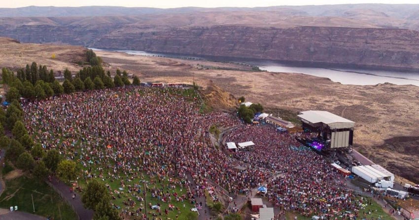 Gorge Amphitheatre Crop 2018 Instagram