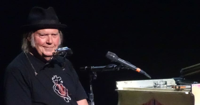 Neil Young Solo Piano Instagram 2018