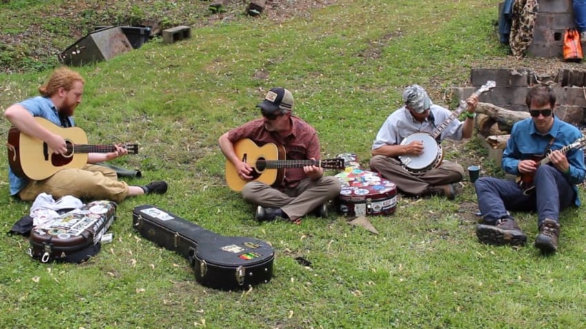 Tyler Childers & Larry Keel Perform ‘Rock Salt And Nails’ At Fish Camp