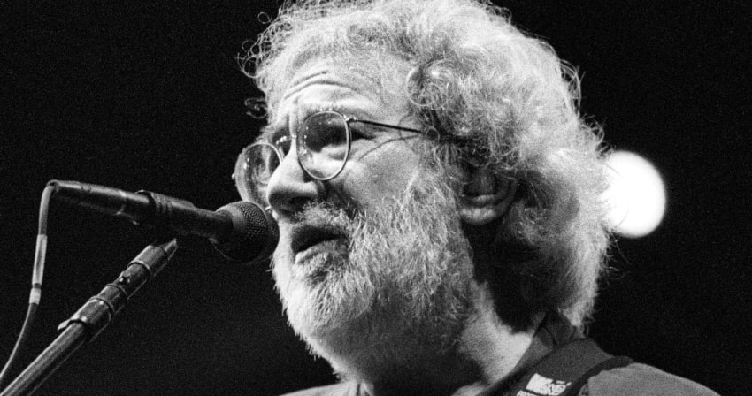 Jerry Garcia Bob Minkin JGB BW