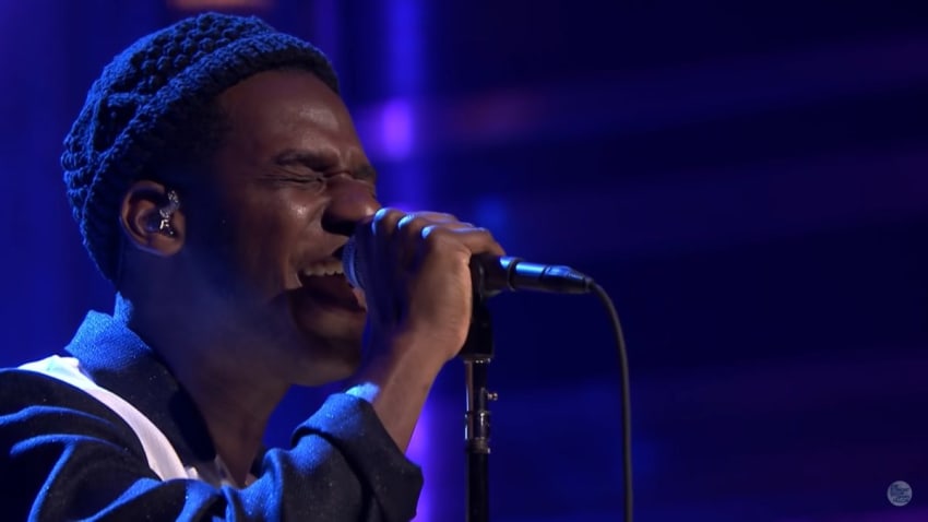 Leon Bridges Tonight Show Screengrab Crop