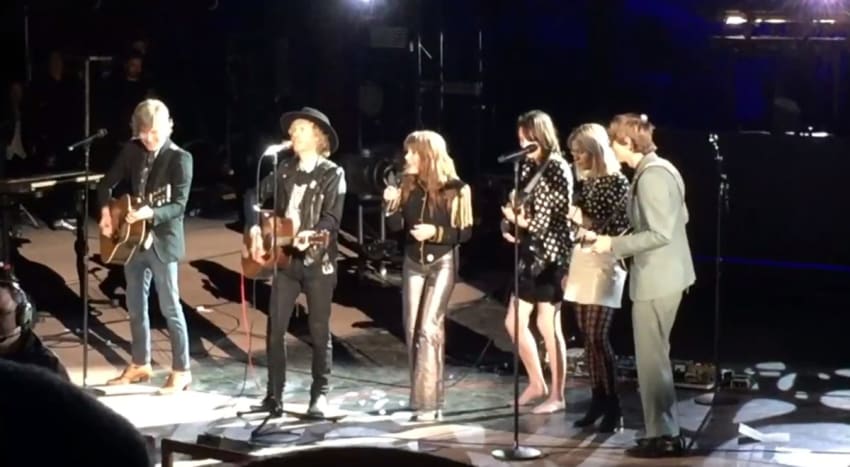 beck and jenny lewis tour