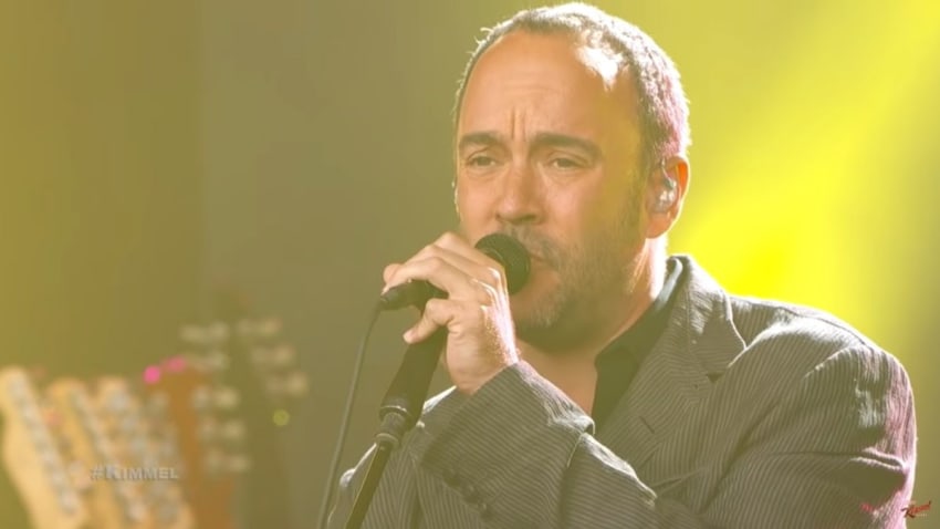 Dave Matthews Band Performs On 'Jimmy Kimmel Live'