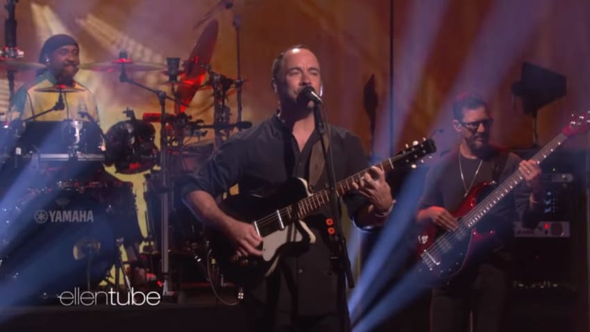 Dave Matthews Band Performs On 'The Ellen DeGeneres Show'