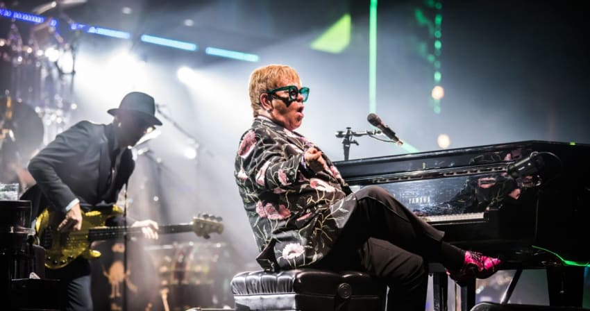 Elton John 2018 Live Gibson Crop