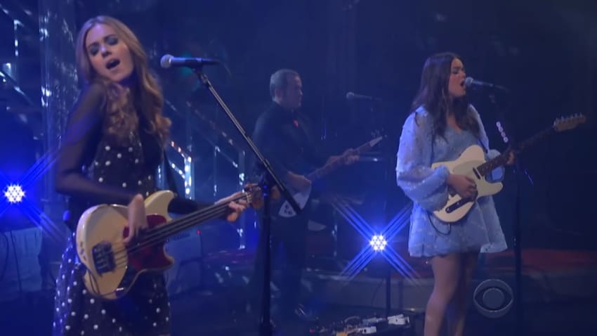 First Aid Kit Performs On ‘The Late Show With Stephen Colbert’