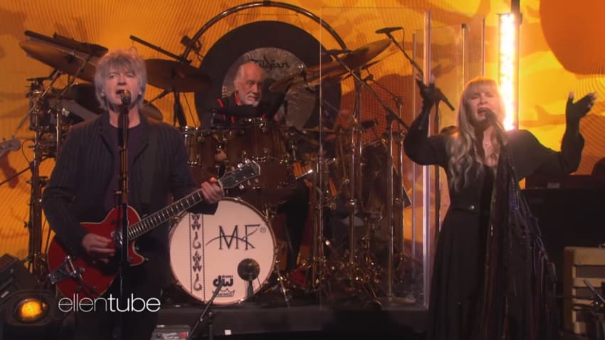 Fleetwood Mac Debuts New Lineup On 'The Ellen DeGeneres Show'
