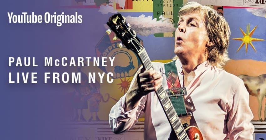 Paul McCartney YouTube NYC