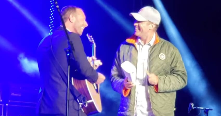 Chris Martin Will Ferrell Cowbell