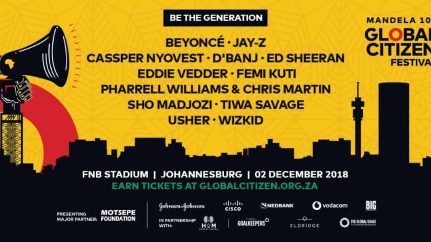 Global Citizen Festival: Mandela 100