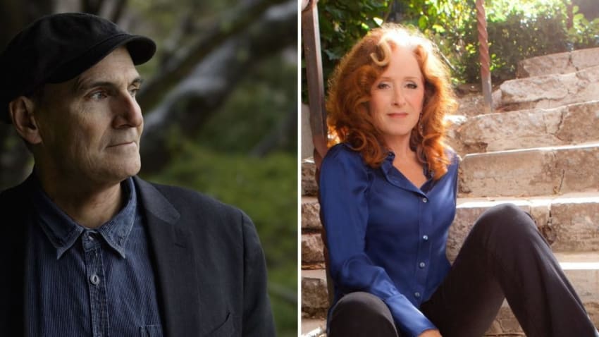 James Taylor & Bonnie Raitt Expand 2019 Tour