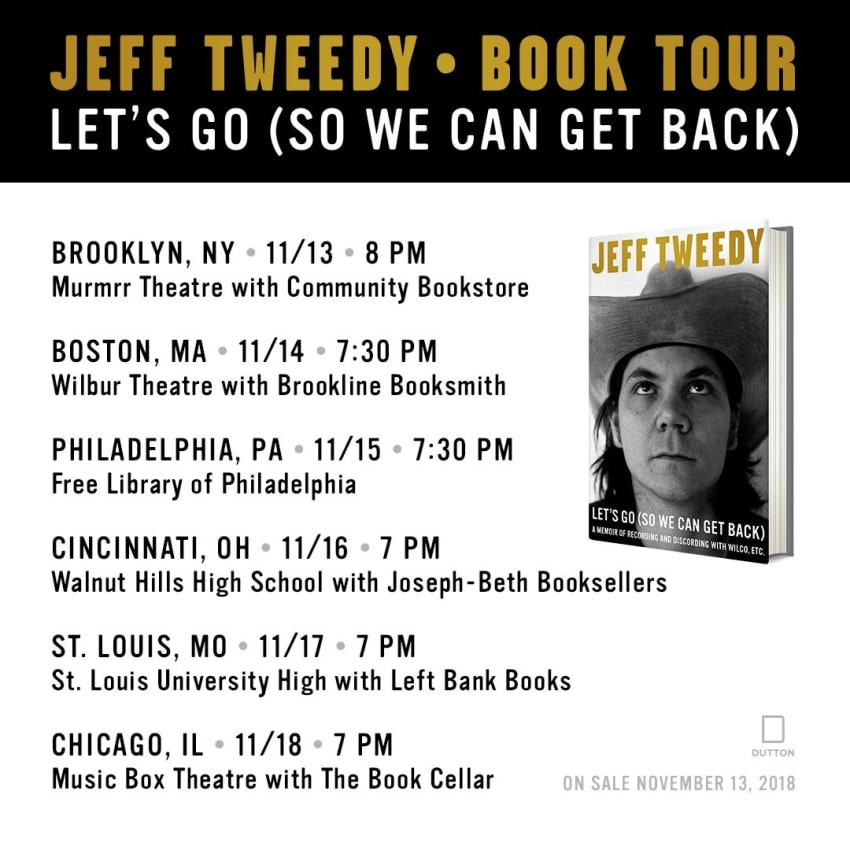 Jeff Tweedy Book Tour
