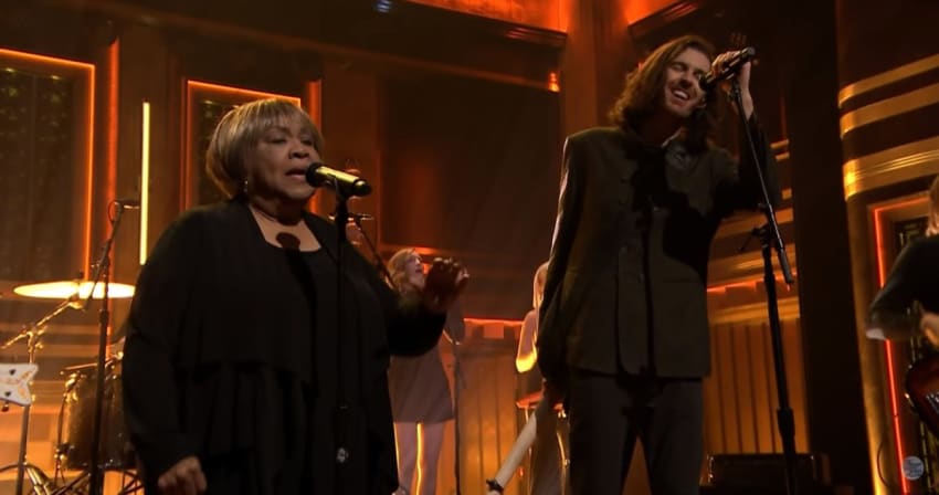 Mavis Staples Hozier Tonight Show