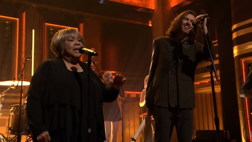 Hozier & Mavis Staples Perform ‘Nina Cried Power’ On ‘The Tonight Show’