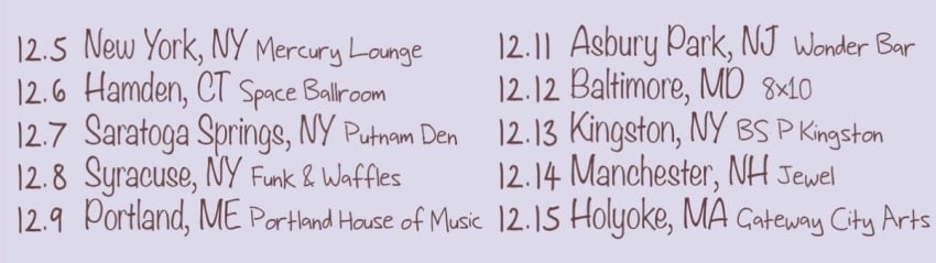 Mihali Tour Dates