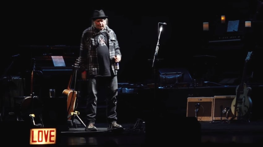 Neil Young Shares Solo Version Of 'Ohio': Official Video