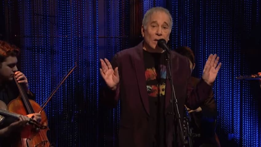Paul Simon Appears On 'Saturday Night Live'