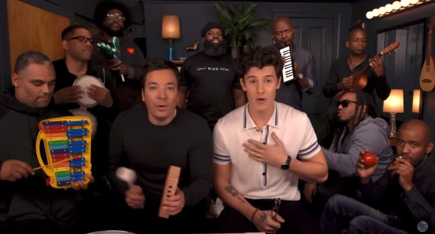 Shawn Mendes The Roots Tonight Show