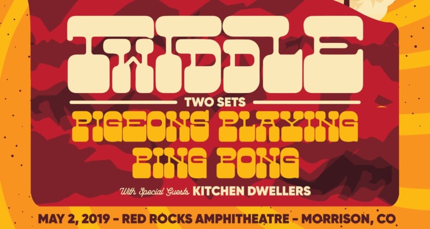 Twiddle Pigeons Playing Ping Pong Red Rocks 2019