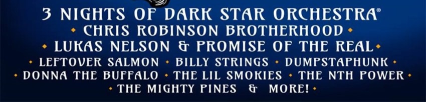 Dark Star Jubilee Lineup 2019