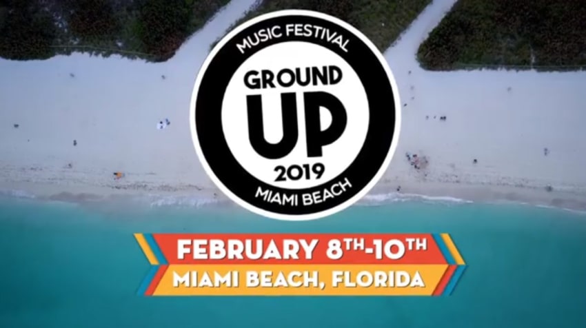 GroundUp Music Festival 2019 Lineup